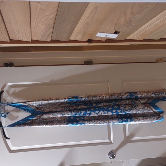 Women's India Boutique Scarf Sundress With Open Back Size Free EUC - Picture 12 of 15